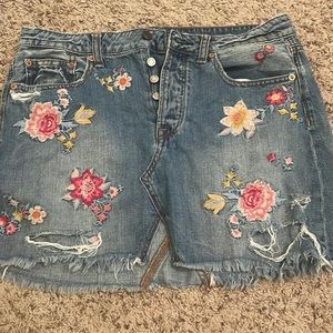 American Eagle denim skirt